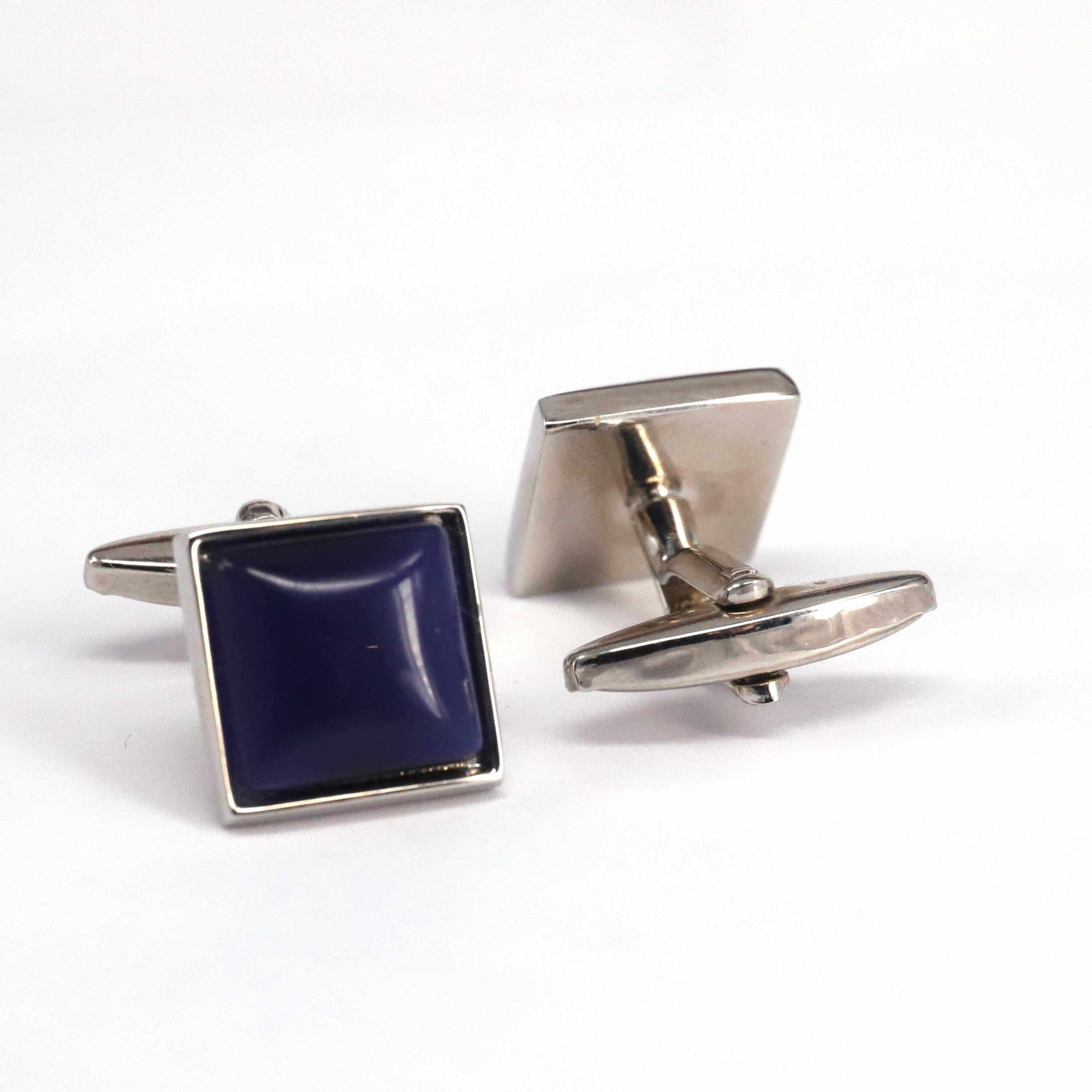 Fiber Glass (Small) Square Cufflinks A-Cufflinks.com.sg