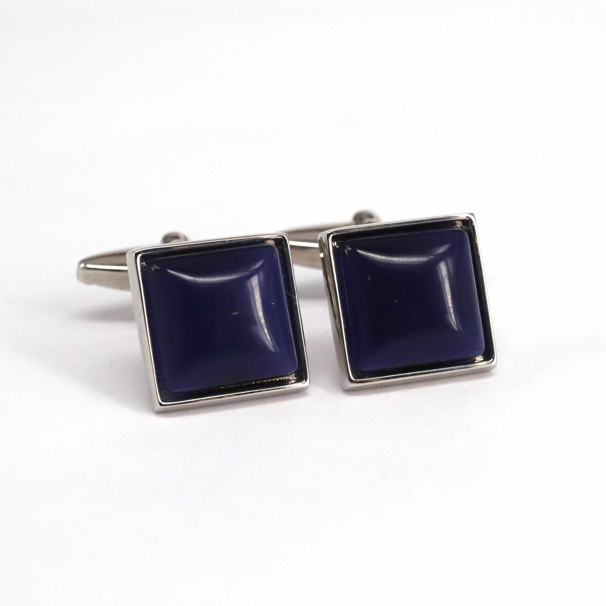 Fiber Glass (Small) Square Cufflinks A-Cufflinks.com.sg
