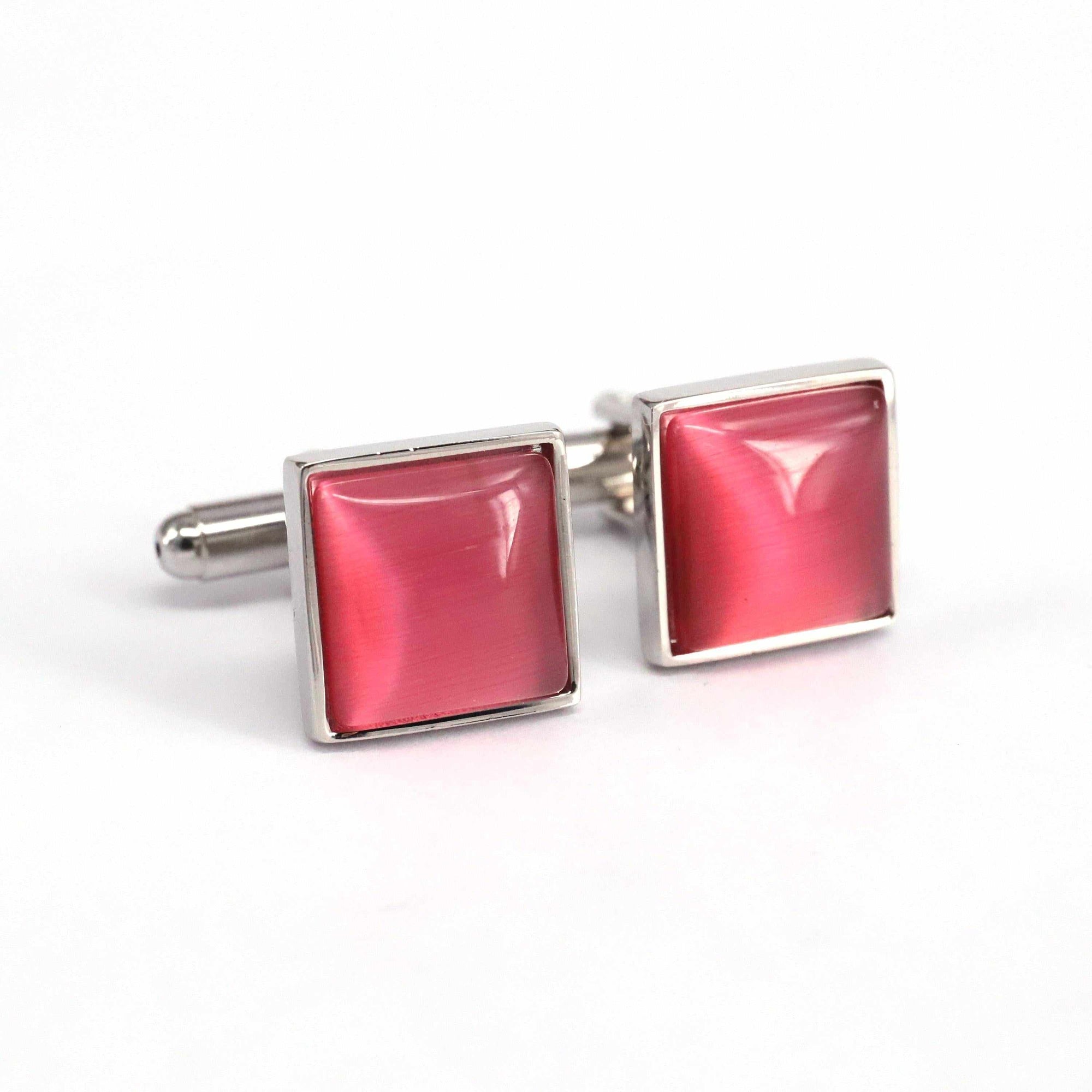Fiber Glass (Small) Square Cufflinks A-Cufflinks.com.sg