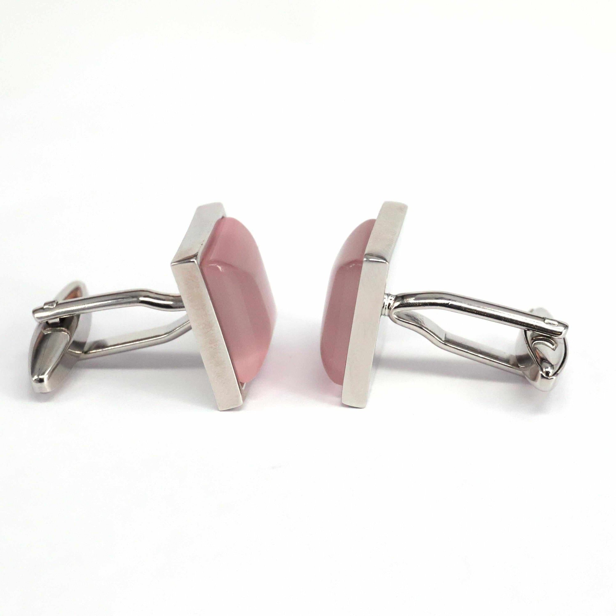 Fiber Glass Square Cufflinks A-Cufflinks.com.sg