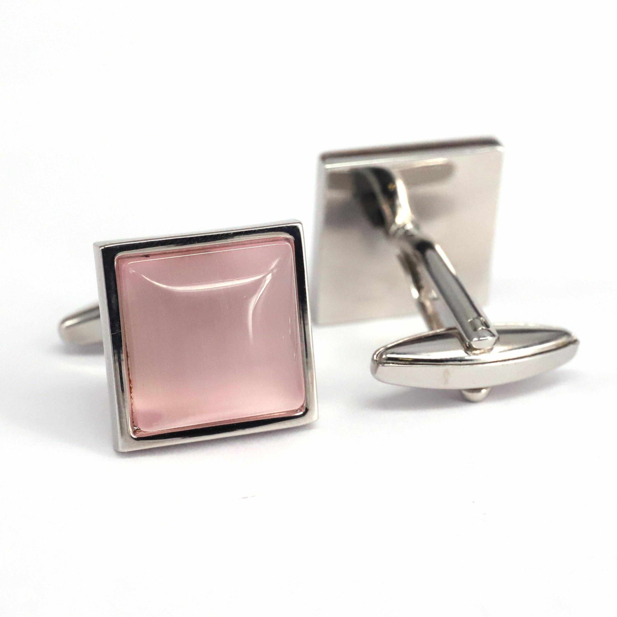 Fiber Glass Square Cufflinks A-Cufflinks.com.sg