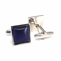 Fiber Glass Square Cufflinks A-Cufflinks.com.sg