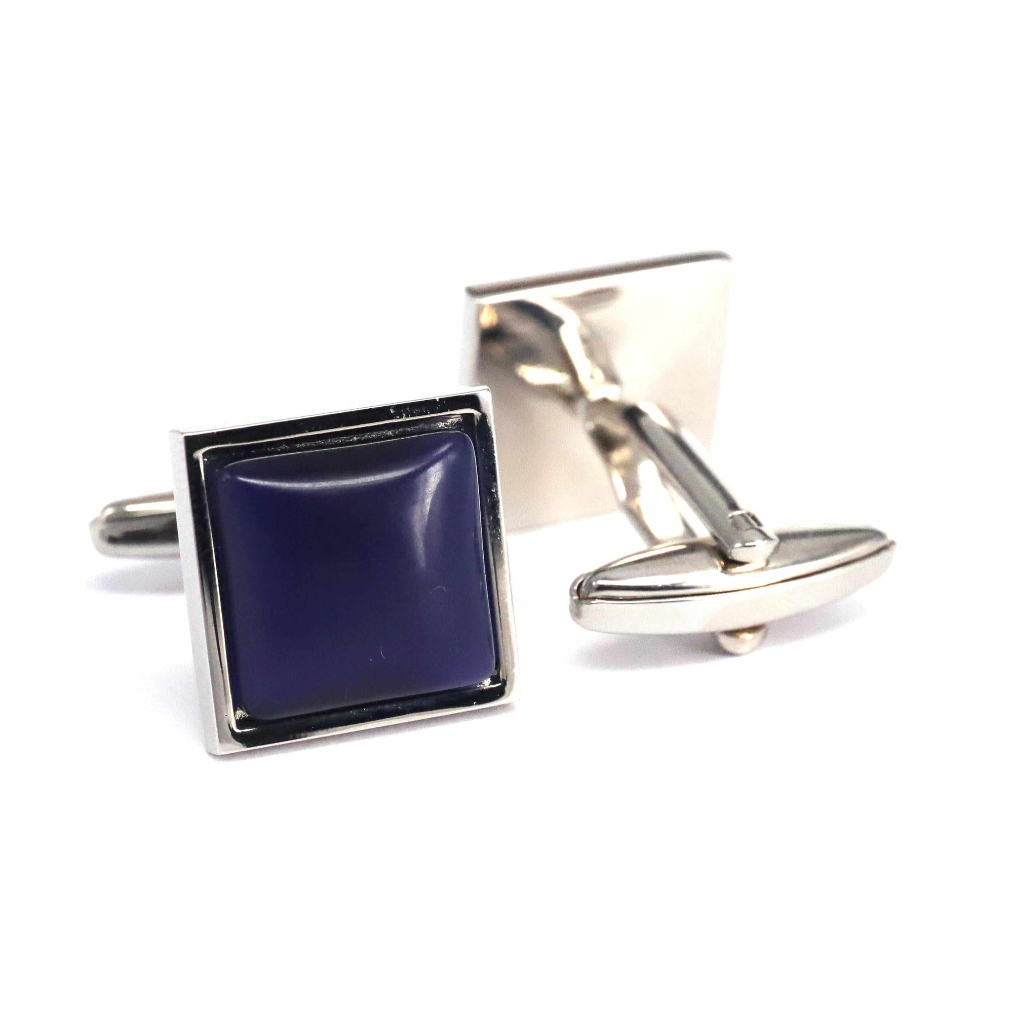 Fiber Glass Square Cufflinks A-Cufflinks.com.sg