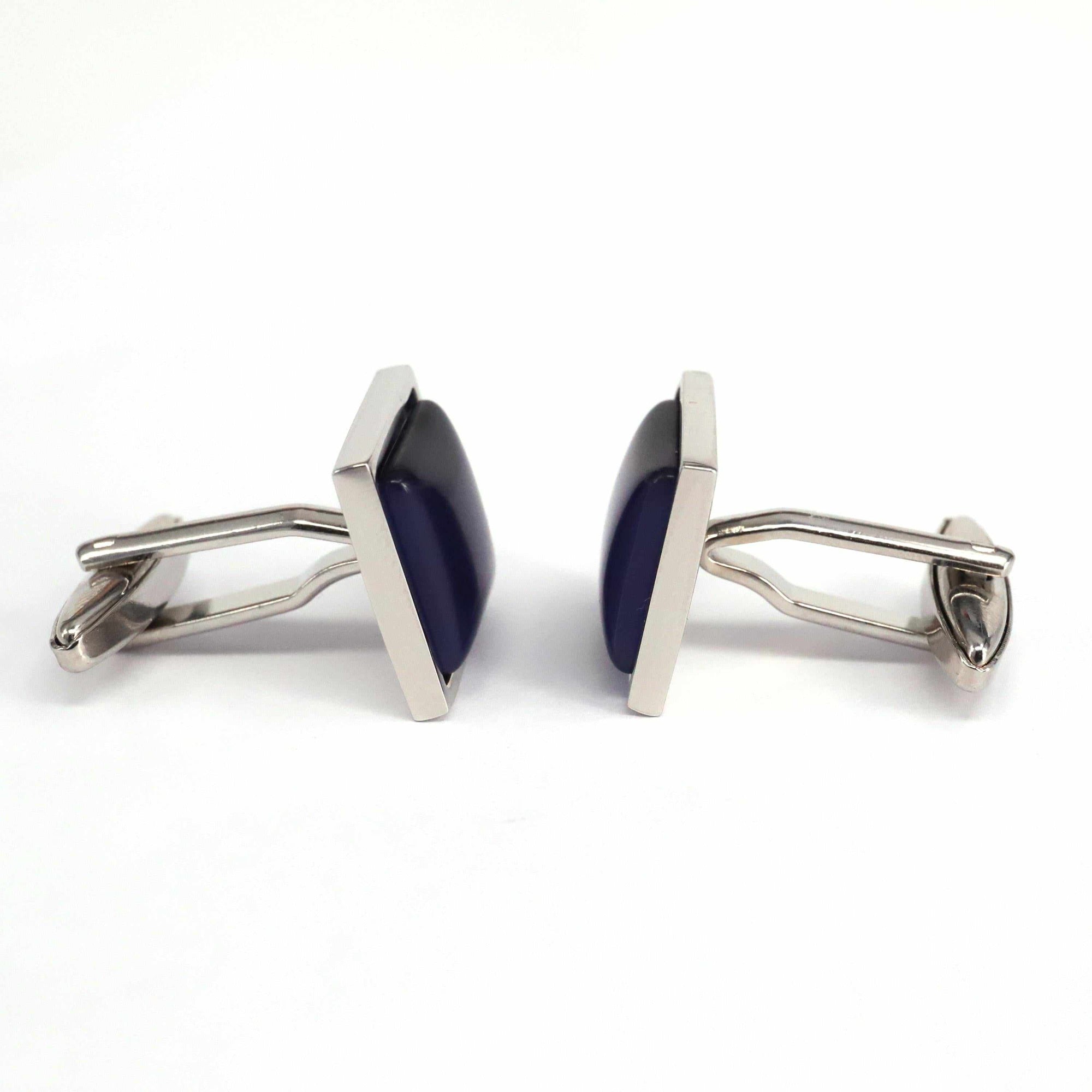 Fiber Glass Square Cufflinks A-Cufflinks.com.sg