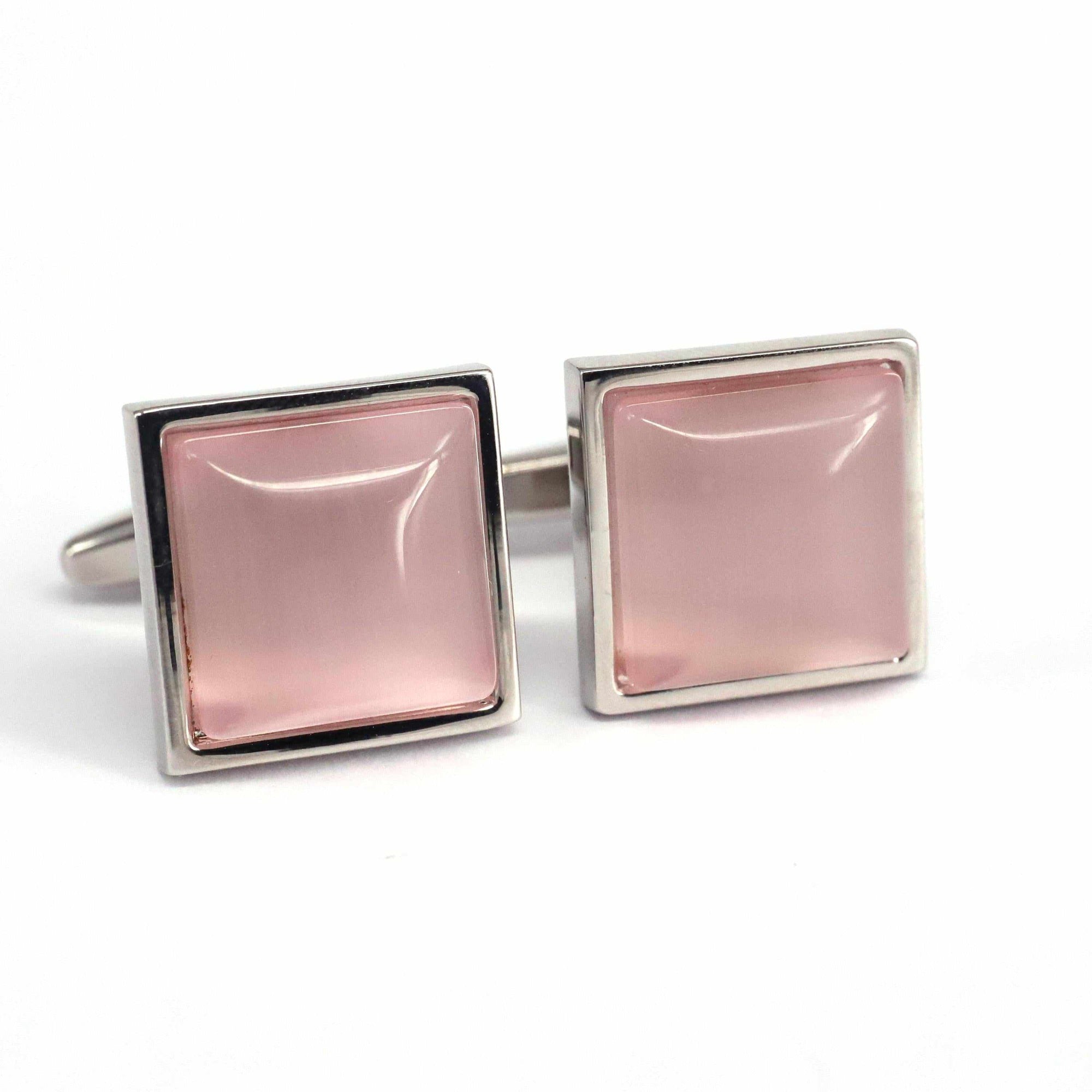 Fiber Glass Square Cufflinks A-Cufflinks.com.sg