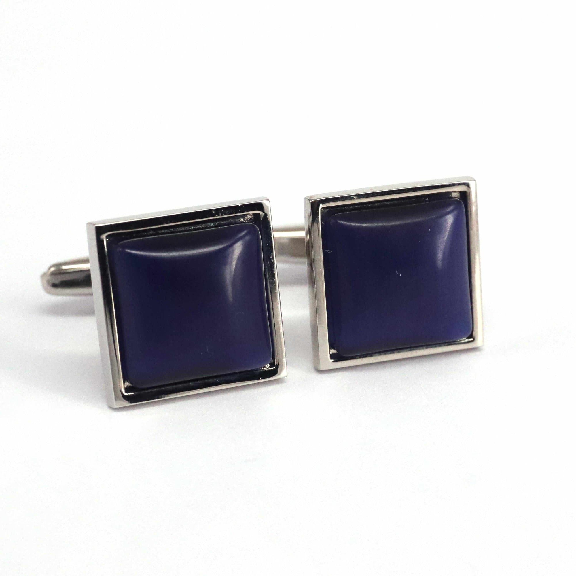 Fiber Glass Square Cufflinks A-Cufflinks.com.sg