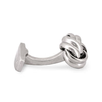 Gordian Knot Rhodium-plated Cufflinks M-Cufflinks.com.sg