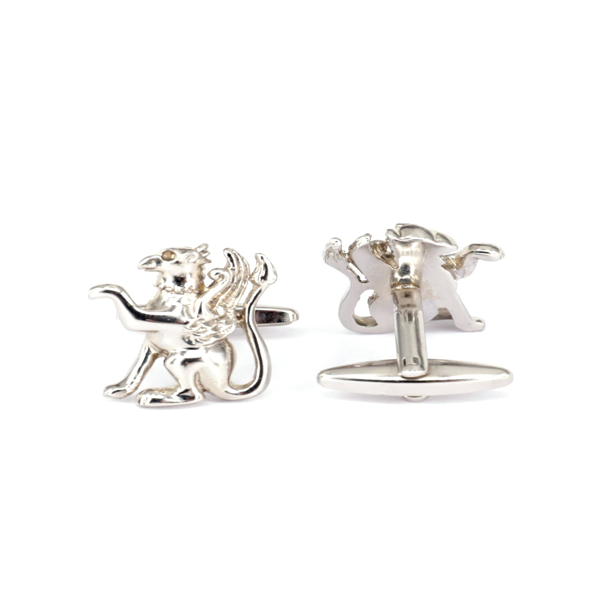 Griffin Cufflinks-Animal and Nature Cufflinks-MarZthomson-Cufflinks.com.sg