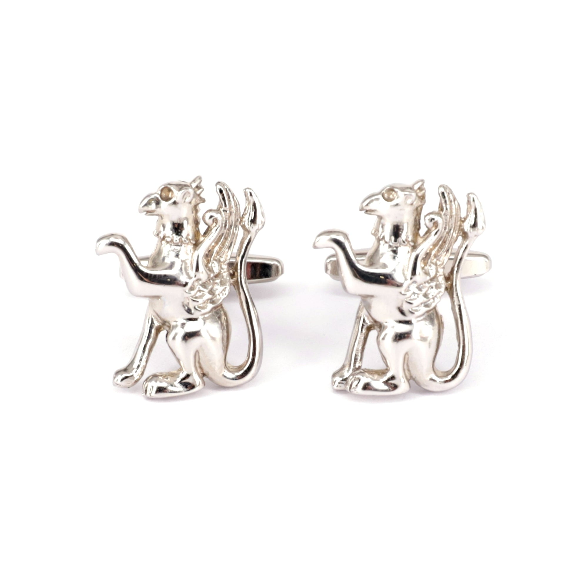 Griffin Cufflinks-Animal and Nature Cufflinks-MarZthomson-Cufflinks.com.sg