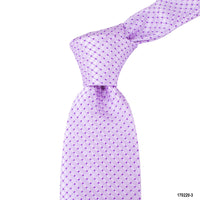MarZthomson 8cm Diamond textured with Small Dots Tie in Purple J-Cufflinks.com.sg | Neckties.com.sg