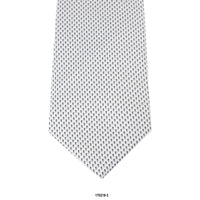 MarZthomson 8cm Double Diamond detail Tie in White M-Cufflinks.com.sg | Neckties.com.sg