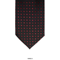 MarZthomson 8cm Red Square Motif Detail Woven Tie J-Cufflinks.com.sg | Neckties.com.sg