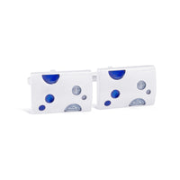 MarZthomson Blue Bubbles Cufflinks-Cufflinks.com.sg