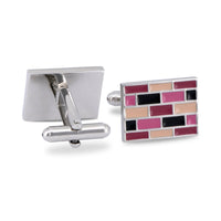 MarZthomson Brick Wall Cufflinks-Cufflinks.com.sg