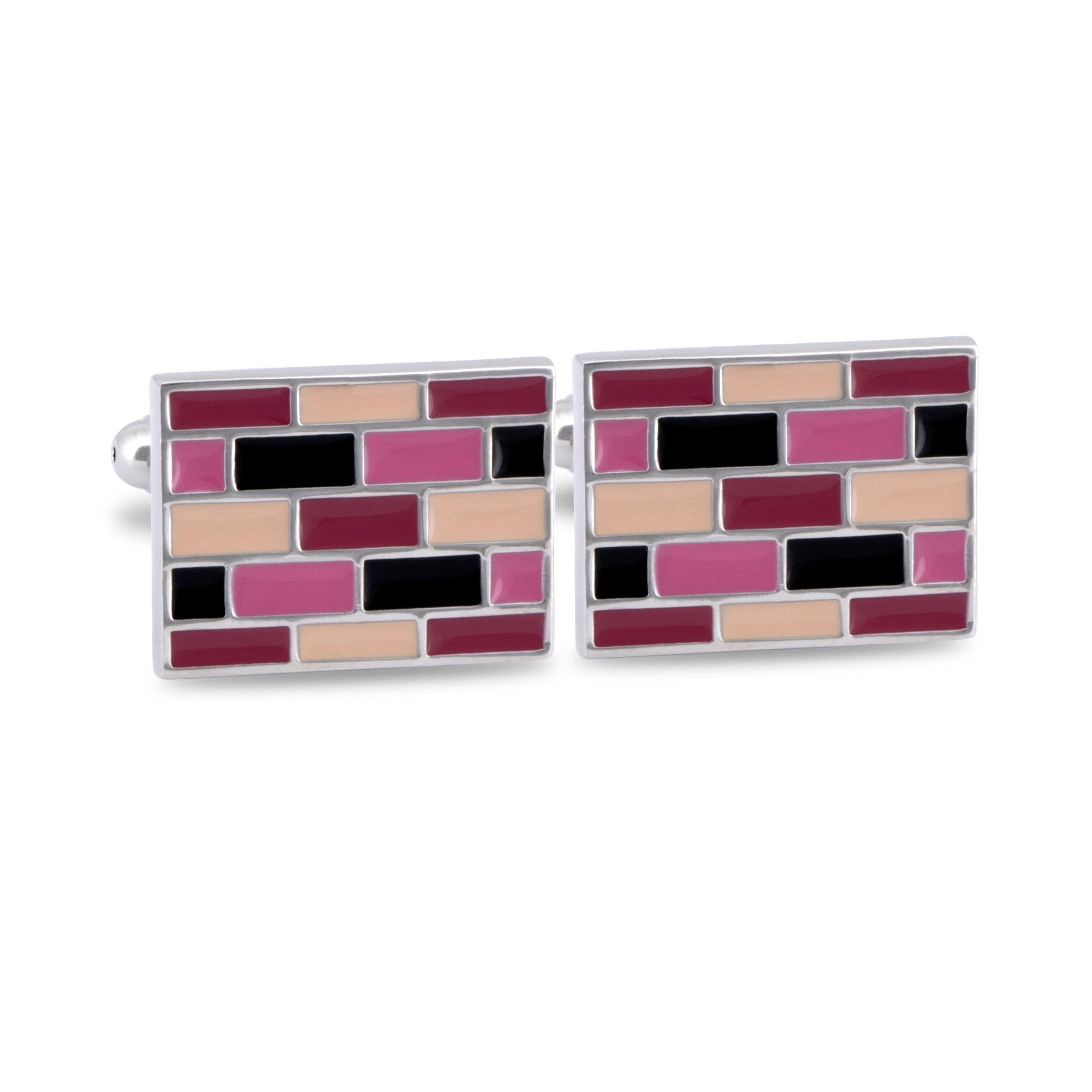 MarZthomson Brick Wall Cufflinks-Cufflinks.com.sg