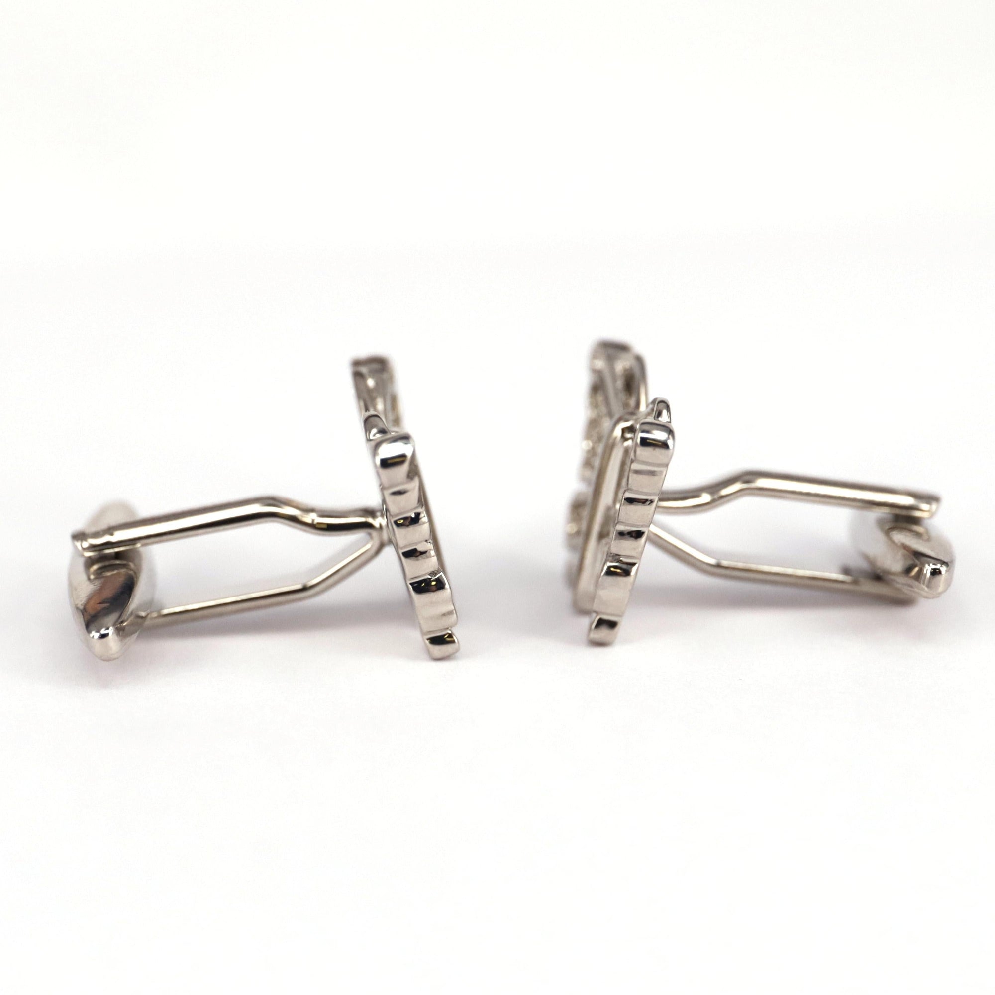 MarZthomson Butterfly Cufflinks in Blue M-Cufflinks.com.sg