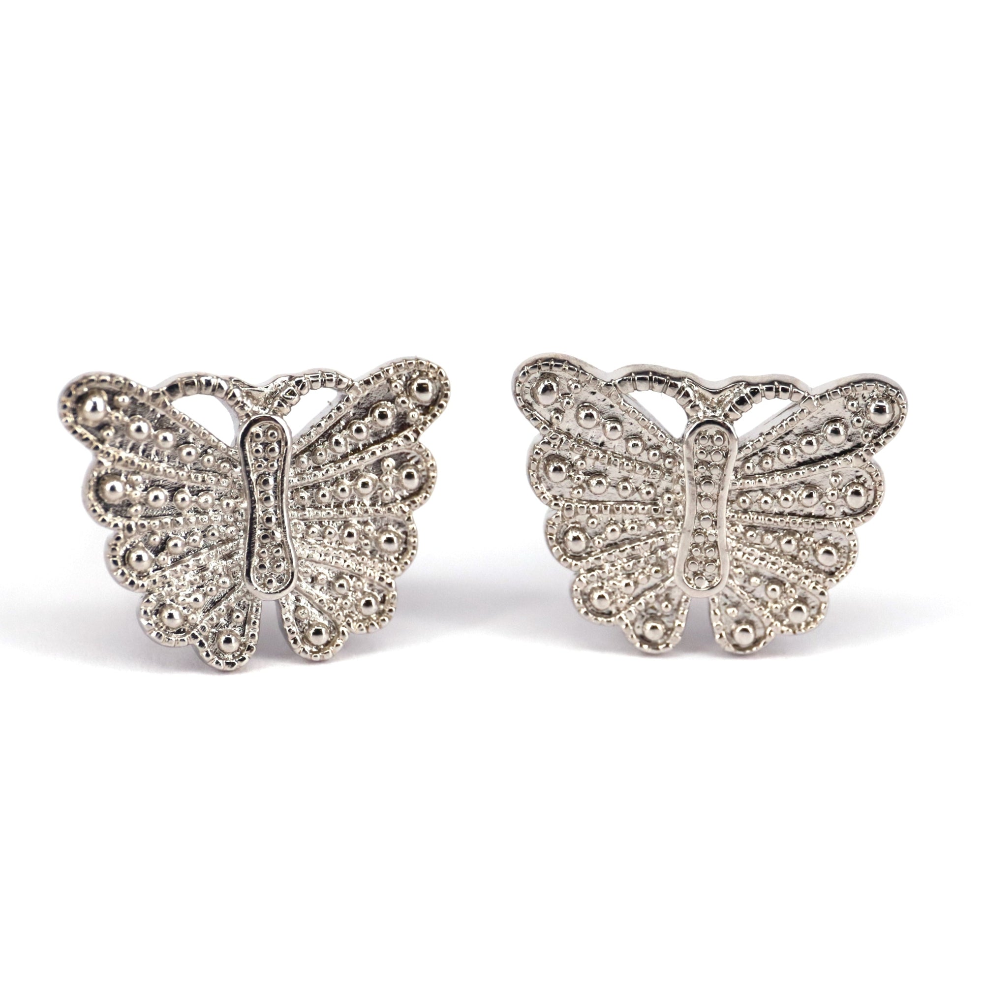 MarZthomson Butterfly Cufflinks in Blue M-Cufflinks.com.sg
