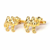 MarZthomson Camel Cufflinks-Cufflinks.com.sg