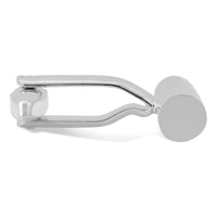 MarZthomson Cylinder Cufflinks with Crystal Inserts F-Cufflinks.com.sg