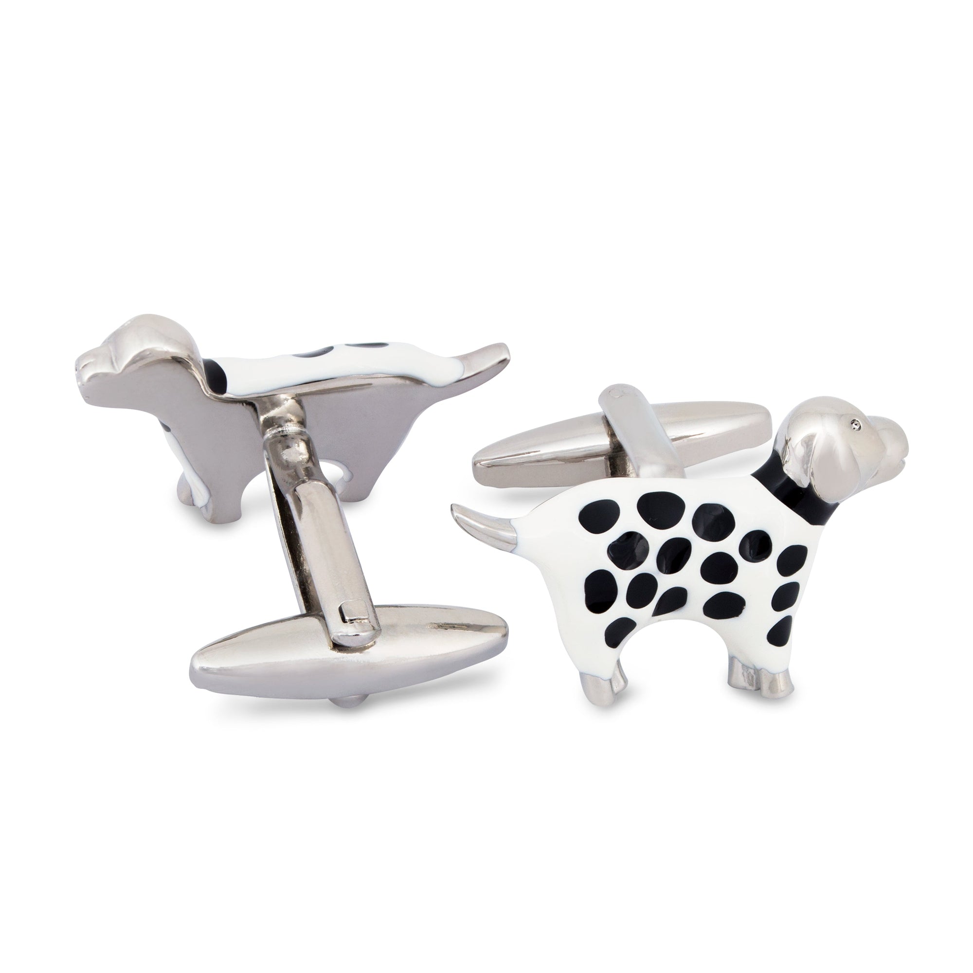 MarZthomson Dalmantian dog, Spotted dog Cufflinks F-Cufflinks.com.sg