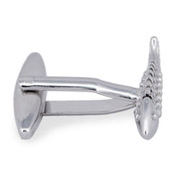 MarZthomson Fish Bone Cufflinks-Cufflinks.com.sg