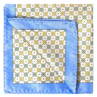 MarZthomson Floral Motif Pocket Square-Pocket Squares-MarZthomson-Cufflinks.com.sg