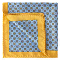 MarZthomson Floral Motif Pocket Square-Pocket Squares-MarZthomson-Cufflinks.com.sg