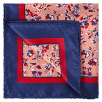 MarZthomson Garden Flower Print Pocket Square-Pocket Squares-MarZthomson-Cufflinks.com.sg