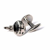 MarZthomson Gear Shift Knob Cufflinks-Cufflinks.com.sg
