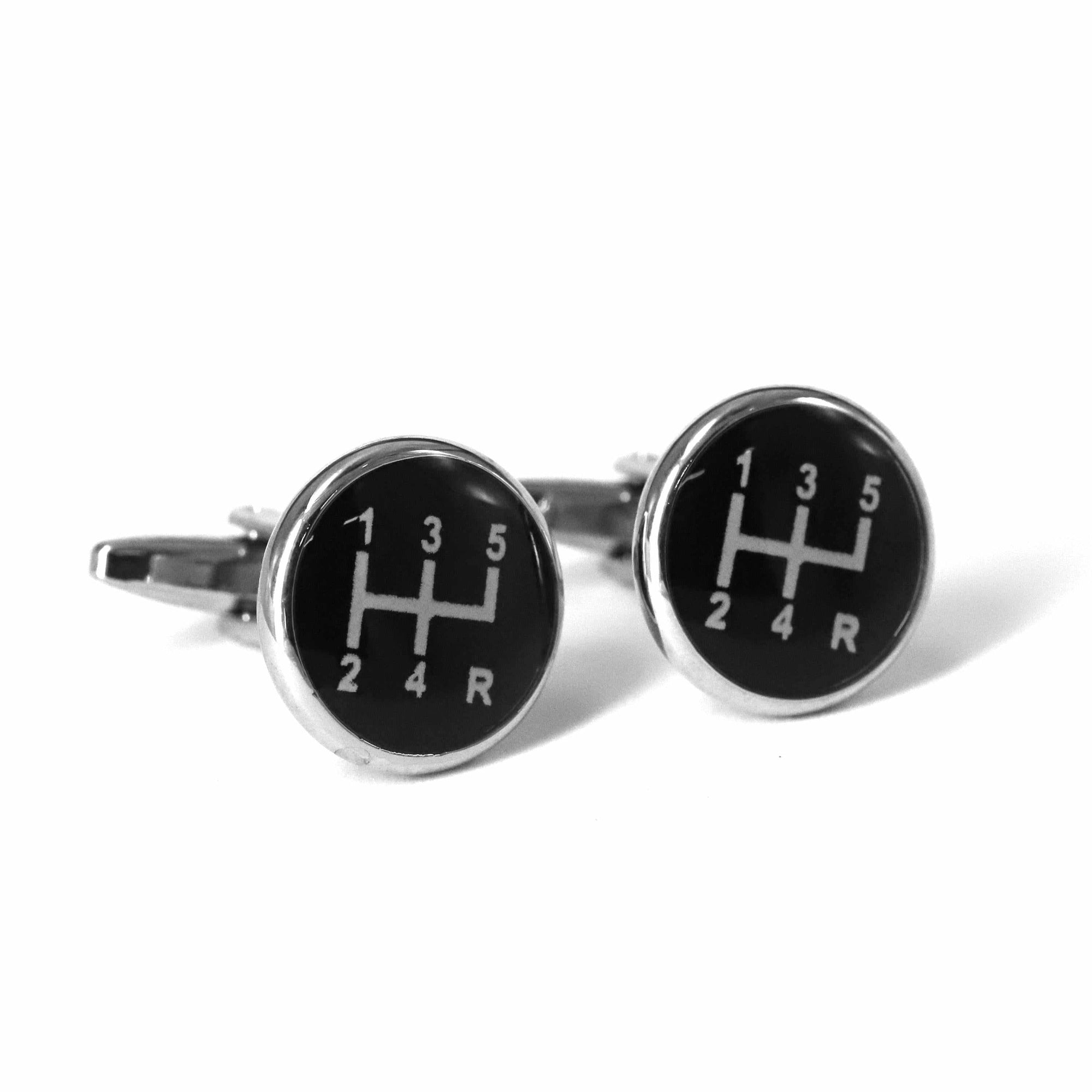 MarZthomson Gear Shift Knob Cufflinks-Cufflinks.com.sg