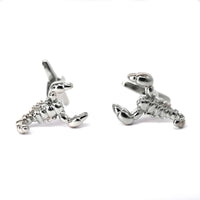 MarZthomson Lobster Cufflinks Silver-Animal and Nature Cufflinks-MarZthomson-Cufflinks.com.sg
