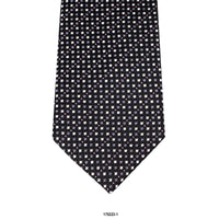 Marz 8cm Micro Squares Tie in Black J-Cufflinks.com.sg | Neckties.com.sg