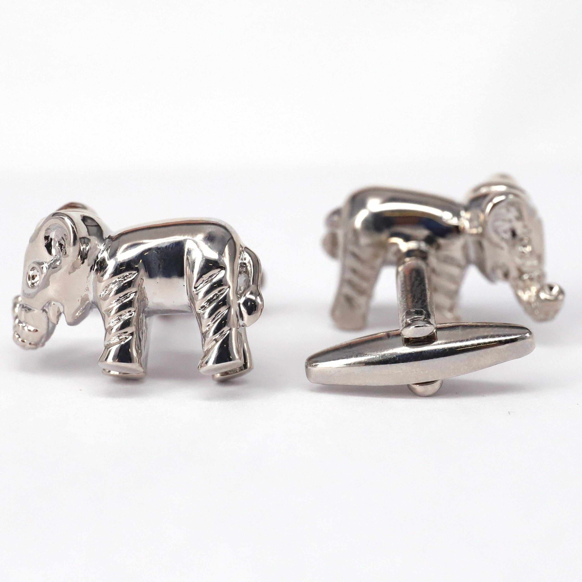 Marzthomson Elephant Cufflinks-Cufflinks.com.sg