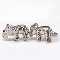 Marzthomson Elephant Cufflinks-Cufflinks.com.sg