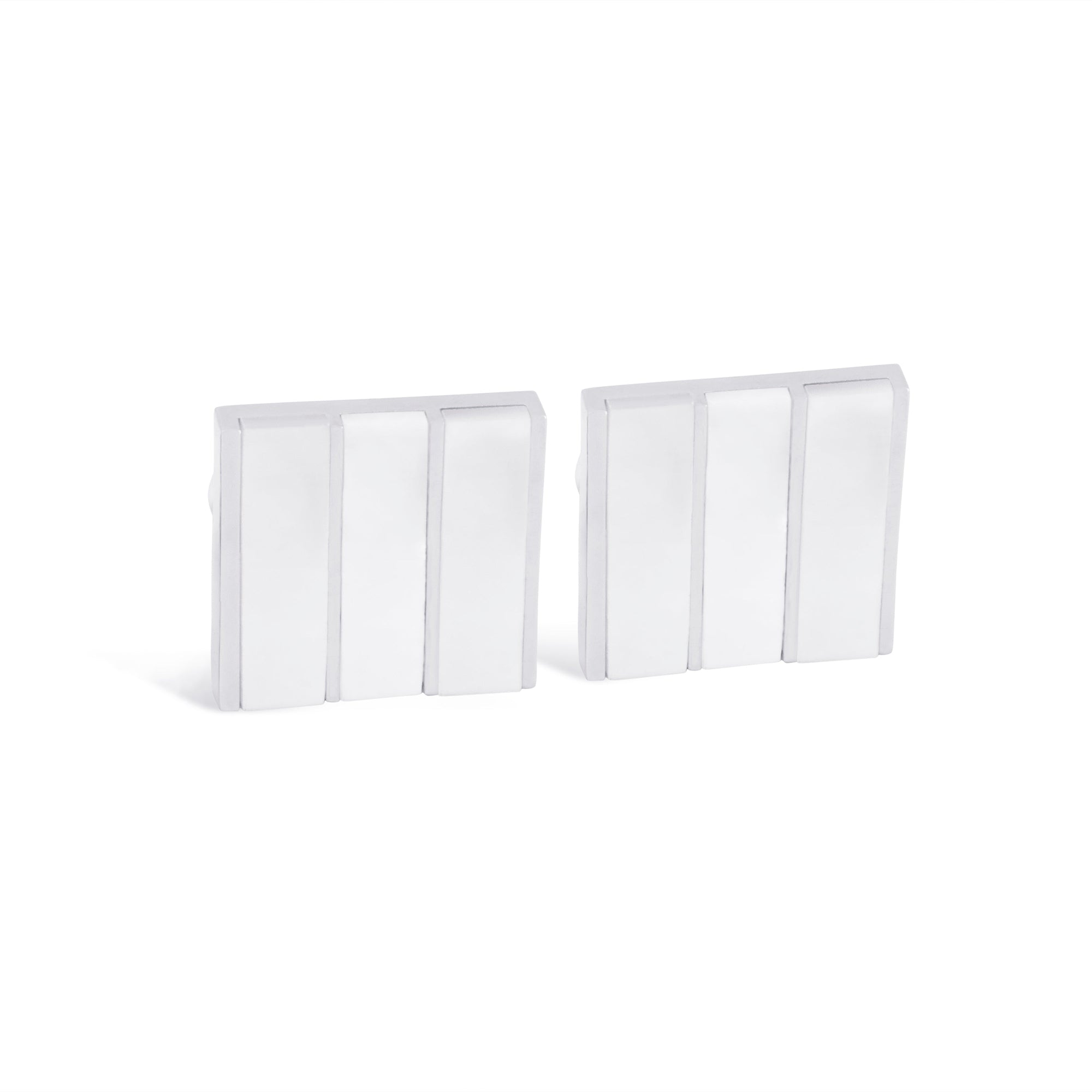 Mother of Pearl Square Cufflinks-Cufflinks.com.sg