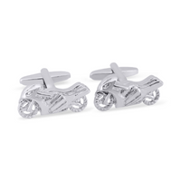 Motorbike Cufflinks- Marzthomson M-Cufflinks.com.sg