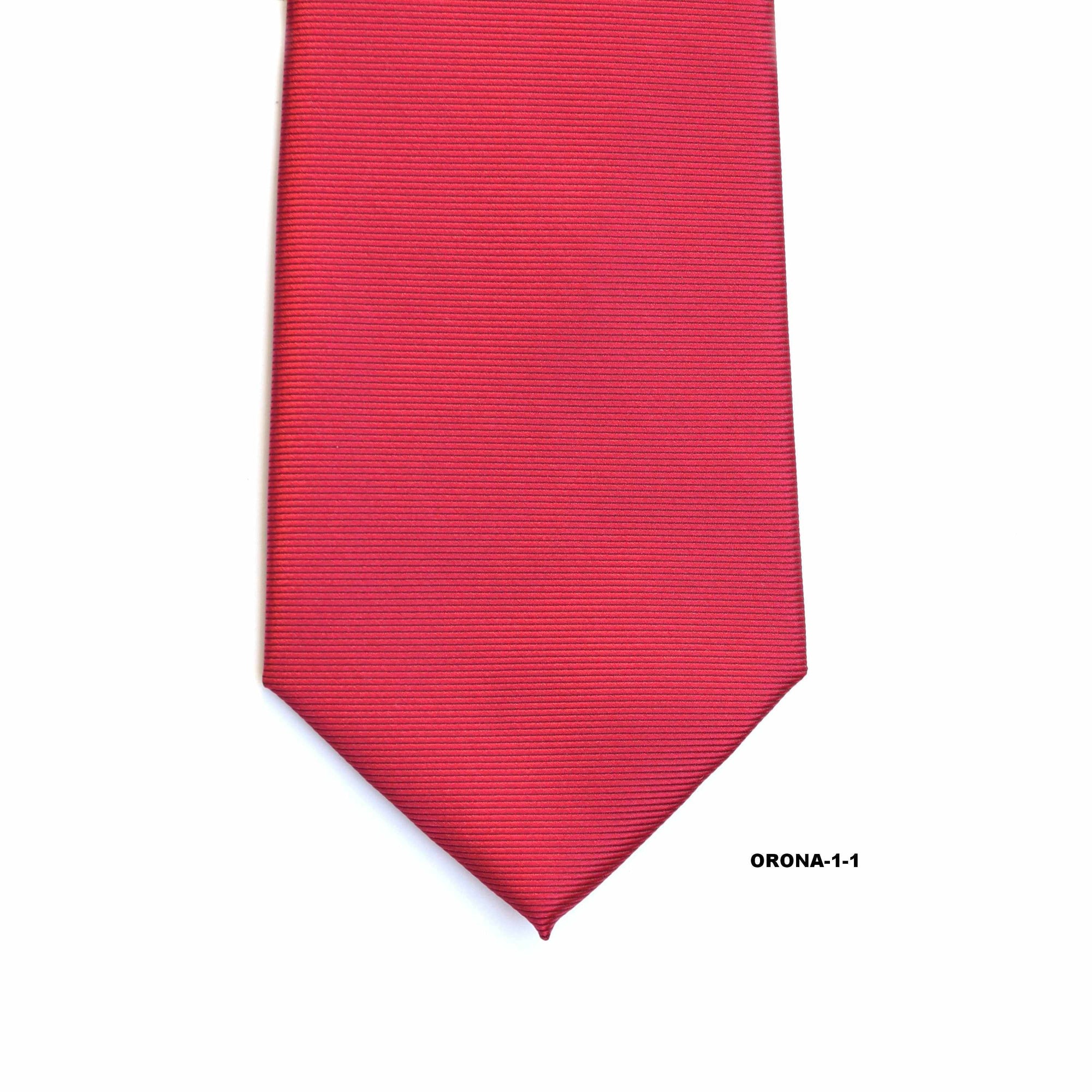 Orobianco L'unique Jacquard Scalet Red-Neckties-Orobianco L'unique-Cufflinks.com.sg