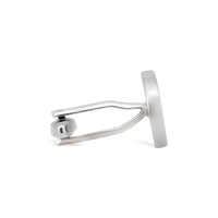Oval Quadrant in Blue Cufflinks-Cufflinks.com.sg