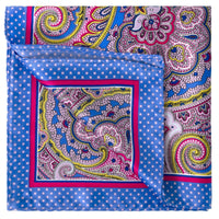 Paisley Design Pocket Square-Pocket Squares-MarZthomson-Cufflinks.com.sg