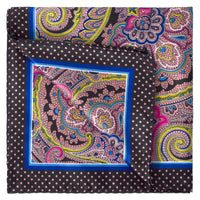 Paisley Design Pocket Square-Pocket Squares-MarZthomson-Cufflinks.com.sg