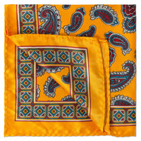 Paisley Pocket Square-Pocket Squares-MarZthomson-Cufflinks.com.sg