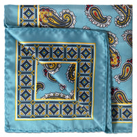 Paisley Pocket Square-Pocket Squares-MarZthomson-Cufflinks.com.sg
