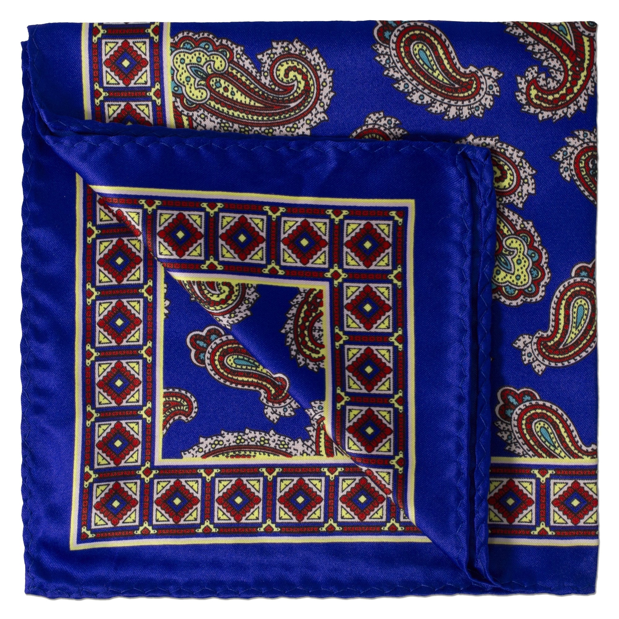Paisley Pocket Square-Pocket Squares-MarZthomson-Cufflinks.com.sg
