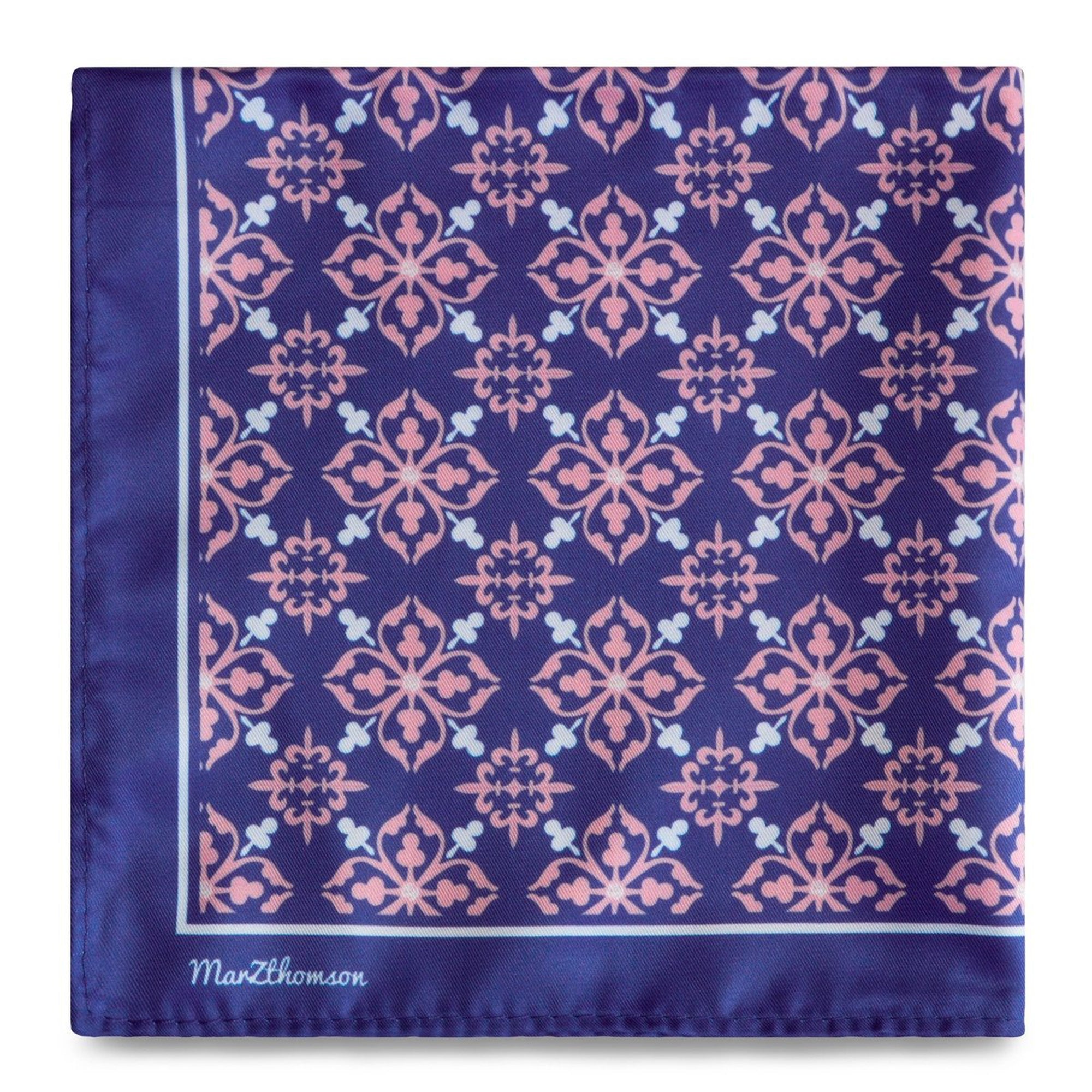 Peranakan Tiles Pocket Square-Pocket Squares-MarZthomson-Cufflinks.com.sg