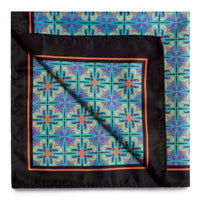 Peranakan Tiles Pocket Square-Pocket Squares-MarZthomson-Cufflinks.com.sg