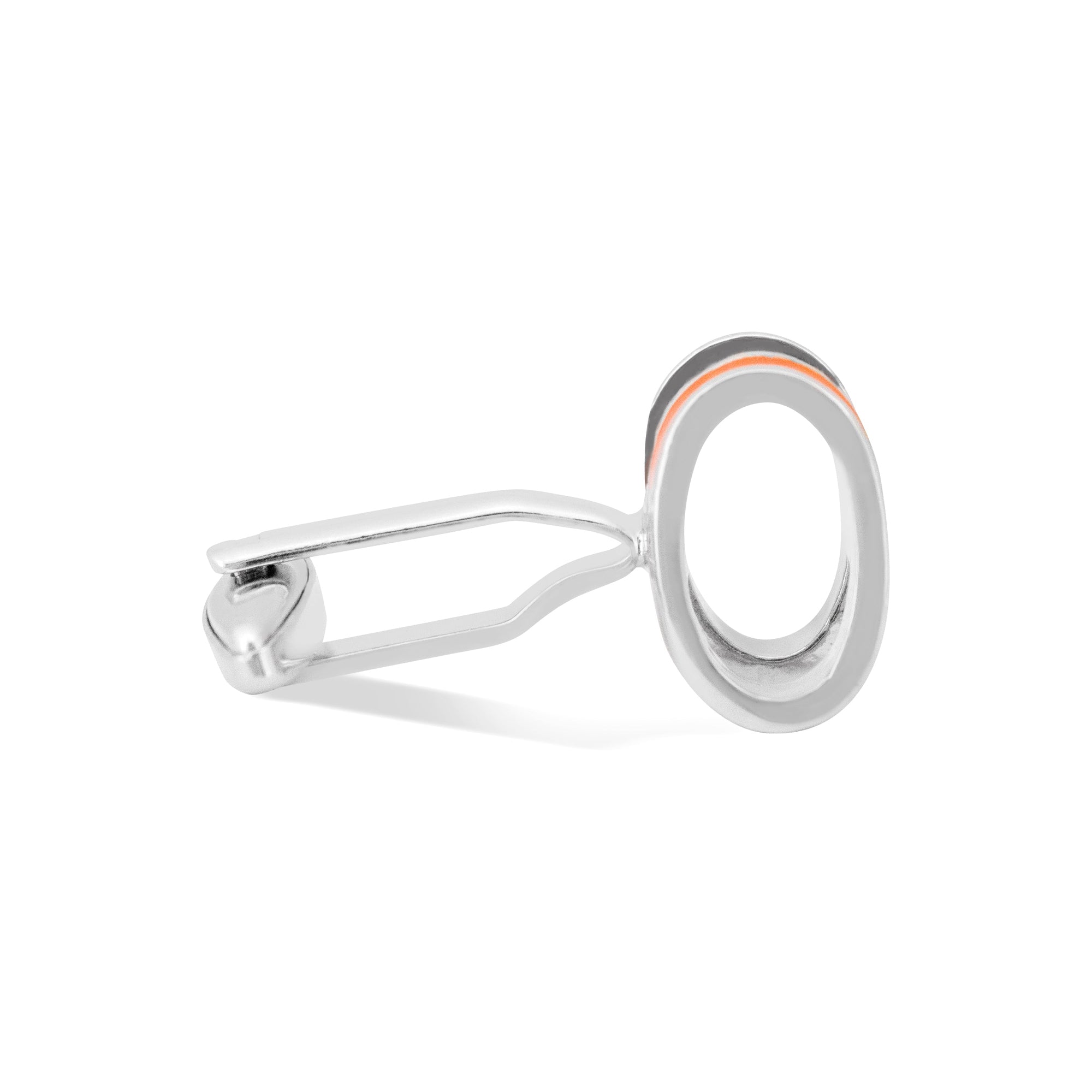 Pop H Orange Cufflinks-Cufflinks.com.sg