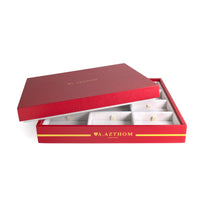 Professional Cufflinks Storage Tray in Red by Azthom-Cufflink Storage-A.Azthom-1 Cover-Cufflinks.com.sg