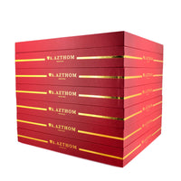 Professional Cufflinks Storage Tray in Red by Azthom-Cufflink Storage-A.Azthom-Cufflinks.com.sg