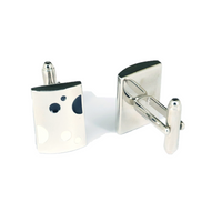 Purple Cheese Cufflinks-Cufflinks.com.sg