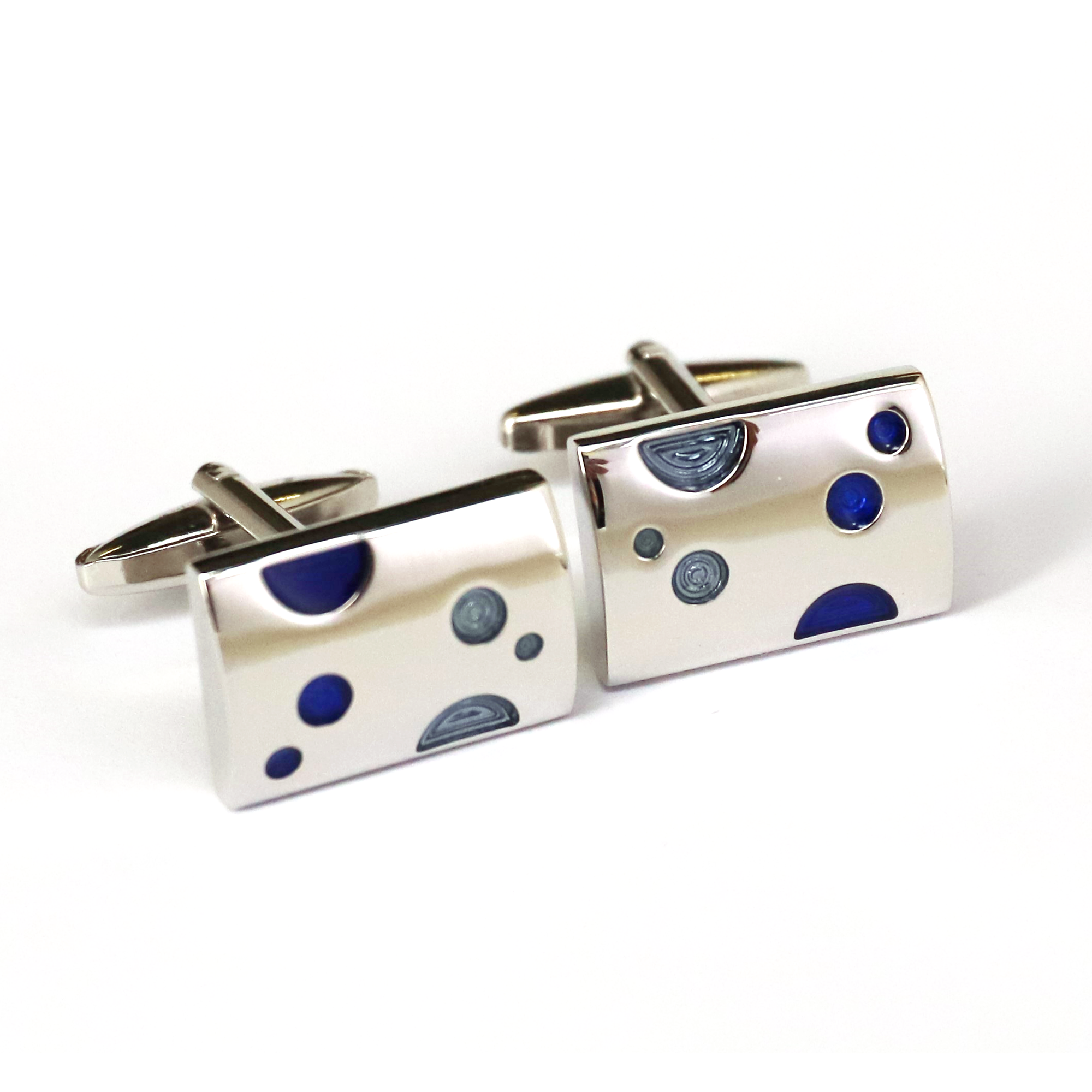 Purple Cheese Cufflinks-Cufflinks.com.sg